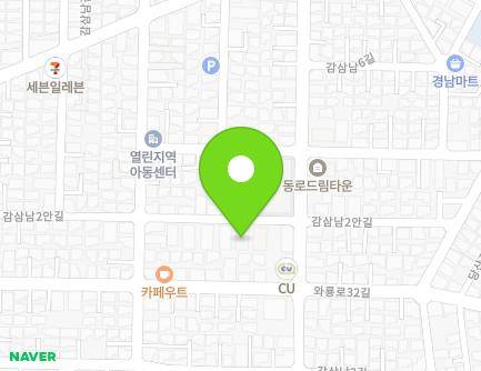 46 Gamsamnam 2an-gil, Dalseo-gu, Daegu, Republic of Korea Map