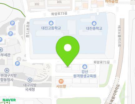 17 Hwaam-ro 71-gil, Dalseo-gu, Daegu, Republic of Korea Map