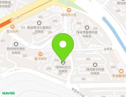 38 Biseul-ro 550-gil, Dalseo-gu, Daegu, Republic of Korea Map