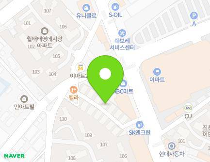 17-37 Jincheon-ro 23-gil, Dalseo-gu, Daegu, Republic of Korea Map