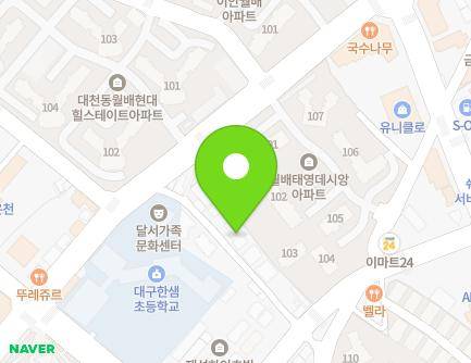 13 Joamnam-ro 27-gil, Dalseo-gu, Daegu, Republic of Korea Map