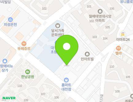 34 Wolbae-ro 11-gil, Dalseo-gu, Daegu, Republic of Korea Map