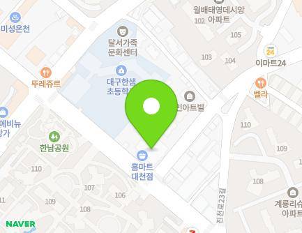 32 Wolbae-ro 11-gil, Dalseo-gu, Daegu, Republic of Korea Map