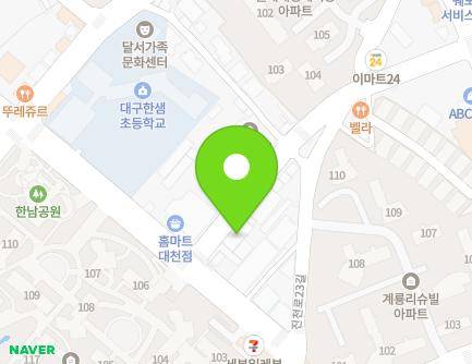 26 Wolbae-ro 11-gil, Dalseo-gu, Daegu, Republic of Korea Map