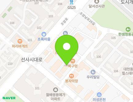 22 Joamnam-ro 32-gil, Dalseo-gu, Daegu, Republic of Korea Map