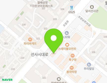 30 Joamnam-ro 32-gil, Dalseo-gu, Daegu, Republic of Korea Map