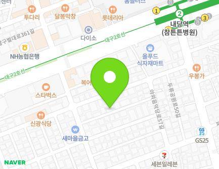 48-11 Yaoeeumakdang-ro 53-gil, Dalseo-gu, Daegu, Republic of Korea Map