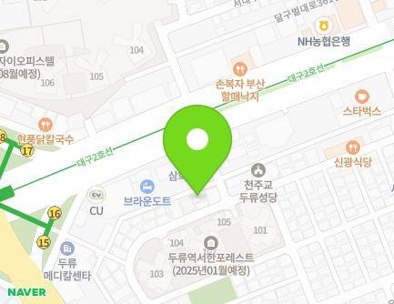 82 Yaoeeumakdang-ro 45-gil, Dalseo-gu, Daegu, Republic of Korea Map