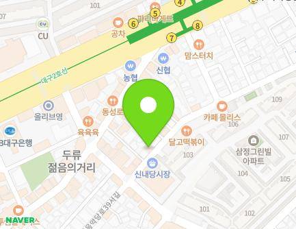 9 Yaoeeumakdang-ro 39dong-gil, Dalseo-gu, Daegu, Republic of Korea Map