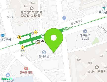 9-9 Myeongdeok-ro, Dalseo-gu, Daegu, Republic of Korea Map