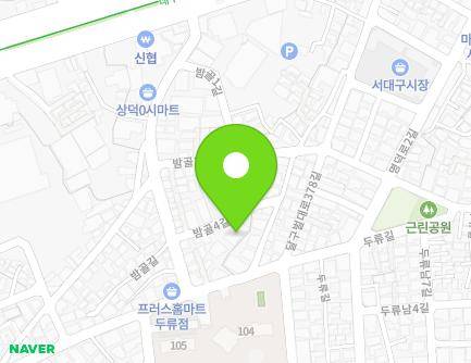 10 Bamgol 4-gil, Dalseo-gu, Daegu, Republic of Korea Map