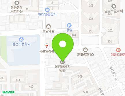 61-13 Guma-ro 12-gil, Dalseo-gu, Daegu, Republic of Korea Map