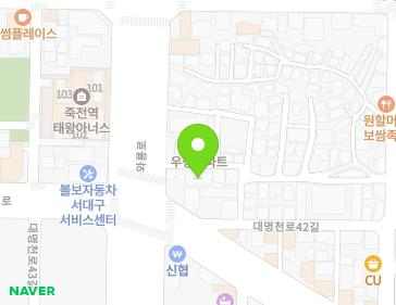 106 Waryong-ro, Dalseo-gu, Daegu, Republic of Korea Map
