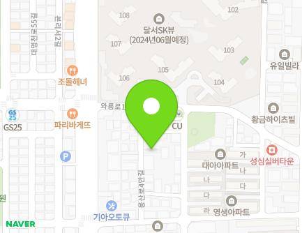22 Yongsan-ro 4an-gil, Dalseo-gu, Daegu, Republic of Korea Map
