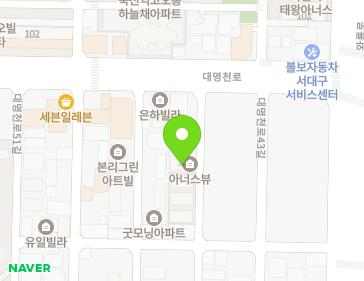 14 Daemyeongcheon-ro 45-gil, Dalseo-gu, Daegu, Republic of Korea Map