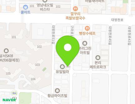 67 Guma-ro 11-gil, Dalseo-gu, Daegu, Republic of Korea Map