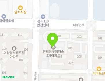 119 Daemyeongcheon-ro, Dalseo-gu, Daegu, Republic of Korea Map