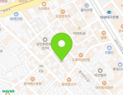 45 Wolbae-ro 42-gil, Dalseo-gu, Daegu, Republic of Korea Map