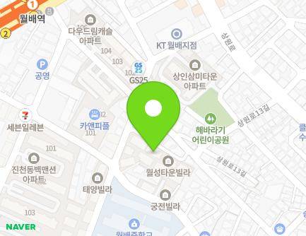 45-8 Wolbae-ro 34-gil, Dalseo-gu, Daegu, Republic of Korea Map
