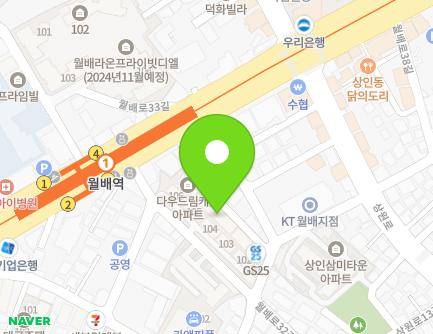 28-13 Wolbae-ro 34-gil, Dalseo-gu, Daegu, Republic of Korea Map
