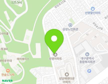 38 Seongdang-ro 33-gil, Dalseo-gu, Daegu, Republic of Korea Map