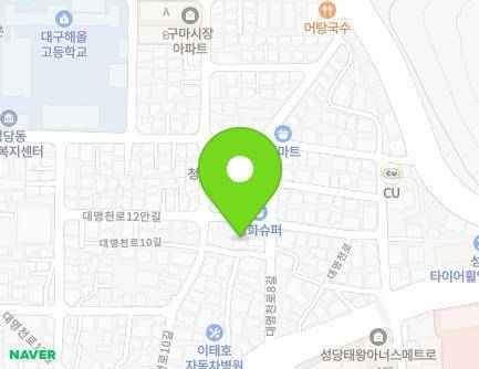 32 Daemyeongcheon-ro 12an-gil, Dalseo-gu, Daegu, Republic of Korea Map