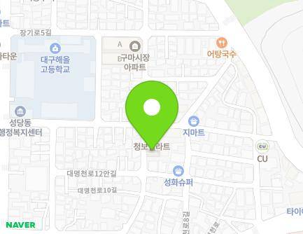 42 Daemyeongcheon-ro 10-gil, Dalseo-gu, Daegu, Republic of Korea Map