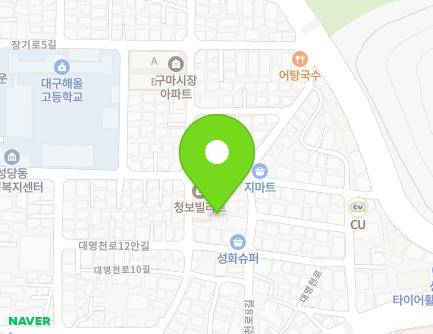 40 Daemyeongcheon-ro 10-gil, Dalseo-gu, Daegu, Republic of Korea Map
