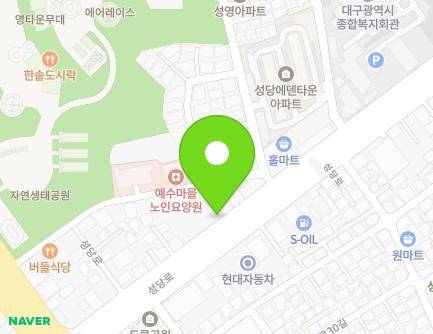 157 Seongdang-ro, Dalseo-gu, Daegu, Republic of Korea Map