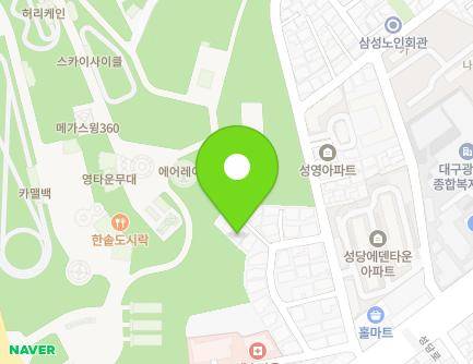 21-5 Duryugongwon-ro 28an-gil, Dalseo-gu, Daegu, Republic of Korea Map