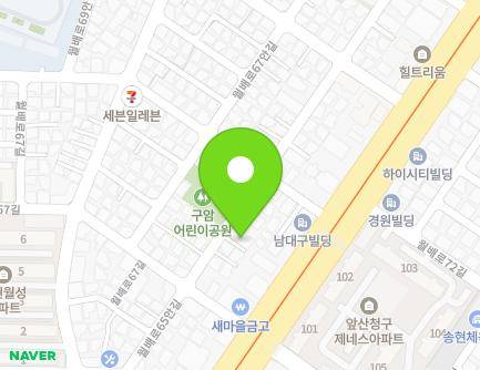 32 Wolbae-ro 65an-gil, Dalseo-gu, Daegu, Republic of Korea Map