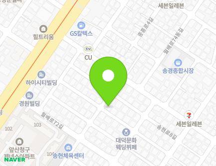 46 Wolbae-ro 68an-gil, Dalseo-gu, Daegu, Republic of Korea Map