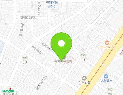 61 Songhyeondong 1-gil, Dalseo-gu, Daegu, Republic of Korea Map