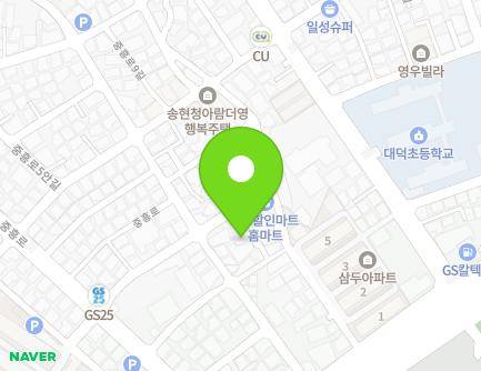 30-6 Jungheung-ro 13-gil, Dalseo-gu, Daegu, Republic of Korea Map