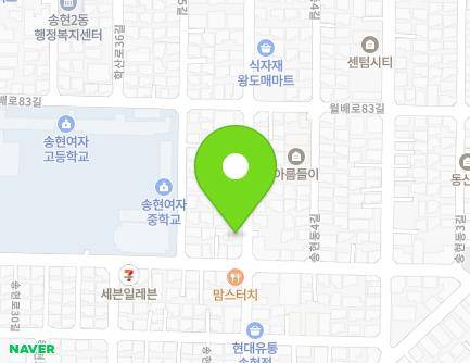 77 Wolbae-ro 75-gil, Dalseo-gu, Daegu, Republic of Korea Map