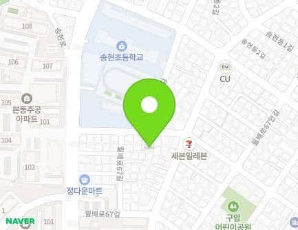 53-1 Wolbae-ro 69-gil, Dalseo-gu, Daegu, Republic of Korea Map