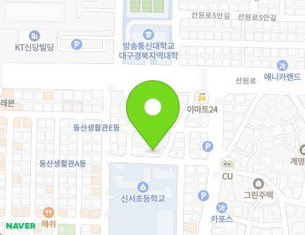 16 Seodang-ro 15-gil, Dalseo-gu, Daegu, Republic of Korea Map