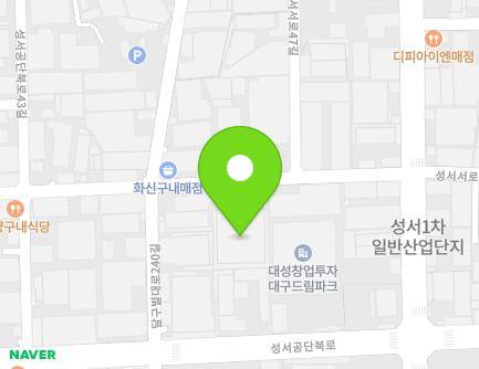 15 Seongseoseo-ro 47-gil, Dalseo-gu, Daegu, Republic of Korea Map