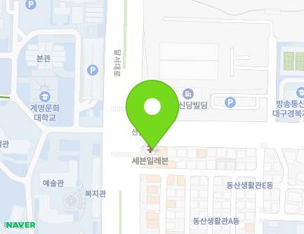 2 Seonwon-ro, Dalseo-gu, Daegu, Republic of Korea Map