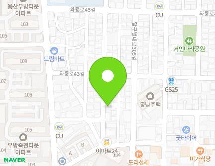 71-11 Waryong-ro 43-gil, Dalseo-gu, Daegu, Republic of Korea Map