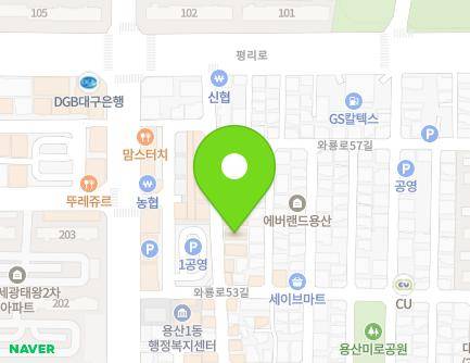 168 Dalgubeol-daero 301-gil, Dalseo-gu, Daegu, Republic of Korea Map