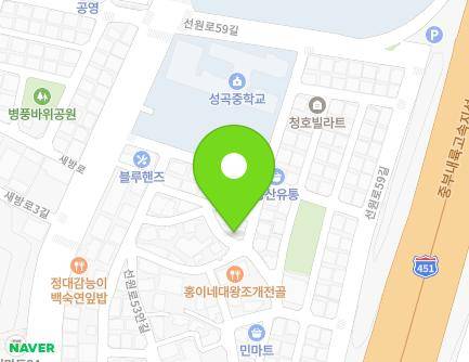 46 Seonwon-ro 55-gil, Dalseo-gu, Daegu, Republic of Korea Map