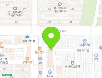 183 Dalgubeol-daero 301-gil, Dalseo-gu, Daegu, Republic of Korea Map