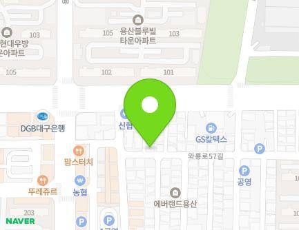 96 Waryong-ro 57-gil, Dalseo-gu, Daegu, Republic of Korea Map