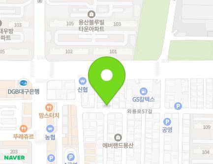 92 Waryong-ro 57-gil, Dalseo-gu, Daegu, Republic of Korea Map