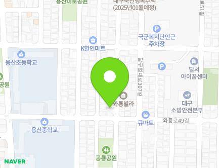 56-3 Waryong-ro 49-gil, Dalseo-gu, Daegu, Republic of Korea Map