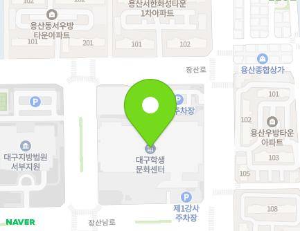 181 Yongsan-ro, Dalseo-gu, Daegu, Republic of Korea Map