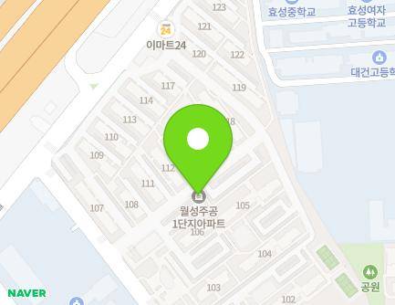 30 Wolgok-ro 94-gil, Dalseo-gu, Daegu, Republic of Korea Map