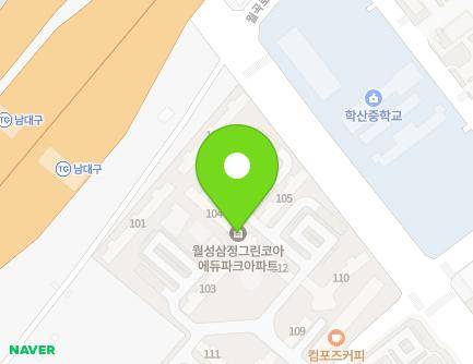 100 Wolseong-ro, Dalseo-gu, Daegu, Republic of Korea Map