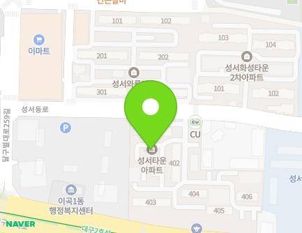 355-27 Seongseodong-ro, Dalseo-gu, Daegu, Republic of Korea Map